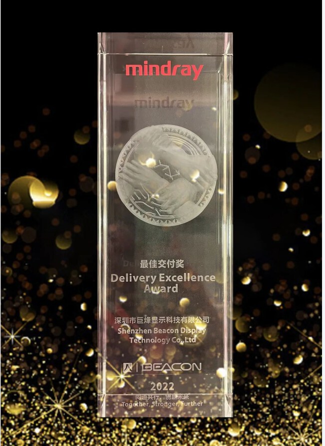 Idźcie razem, wygrajcie przyszłość! Beacon zdobywa nagrodę Mindray "Delivery Excellence Award"